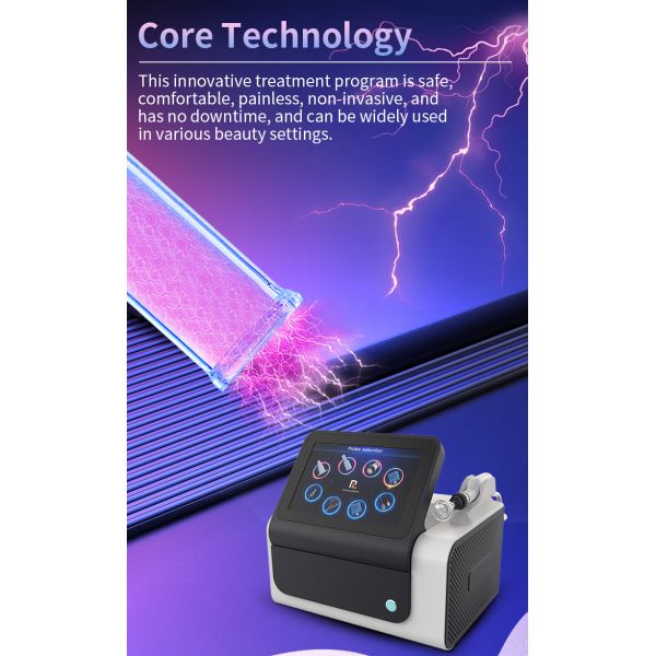 Facial Skin Rejuvenation Warm Cold Plasma Machine Scalp Care Treatment