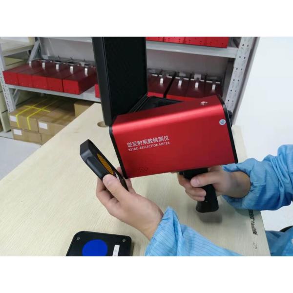 Тарировка ISO9001 щелчка метра одного Retroreflector 8GB DC 8.4V красная