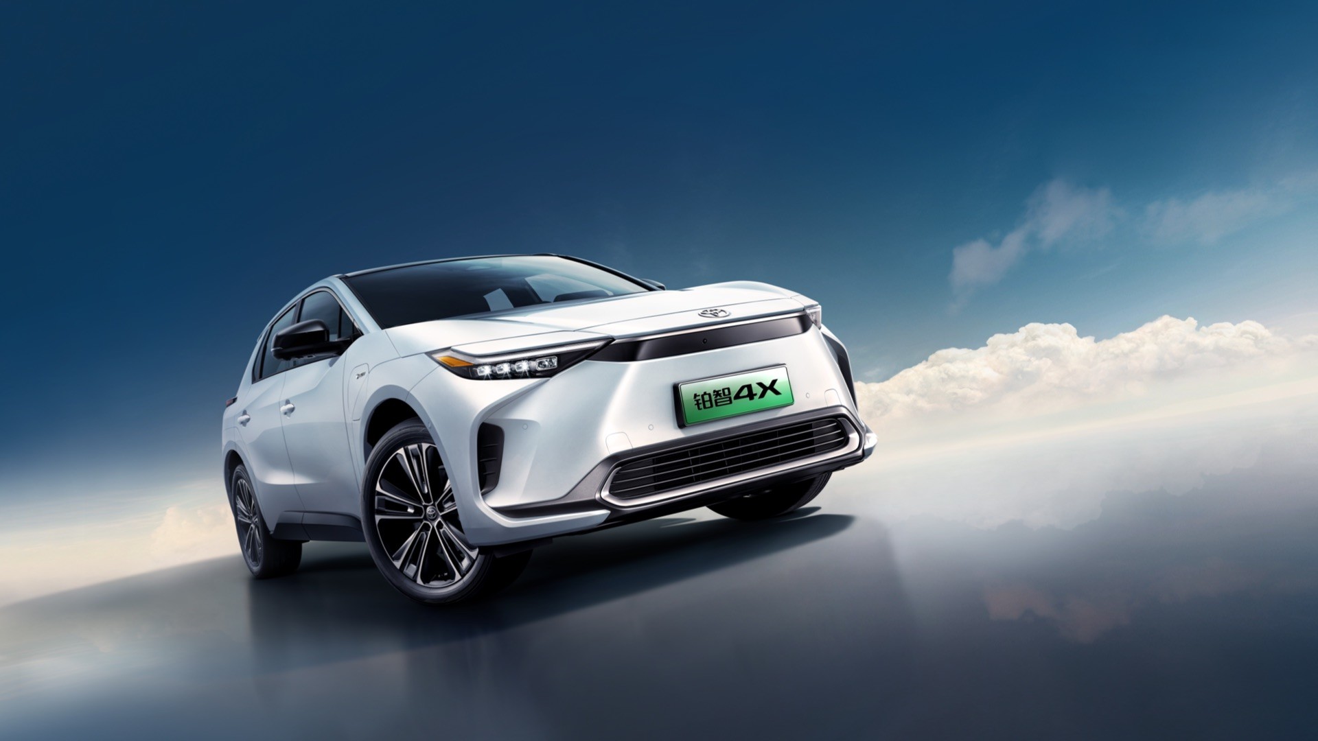 2024 Новый полностью электрический Toyota EV Автомобиль BB Bz4x SUV