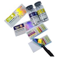 Vidro de Vial Labels Customized Design For 10ml do ANIMAL DE ESTIMAÇÃO do laser do holograma