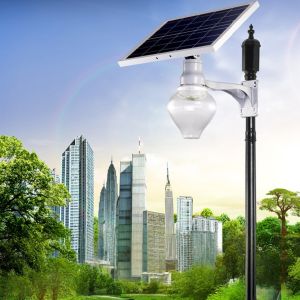 Round Surface Mount Light Pole With High Light Steel Monopole And LED Mounting