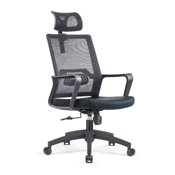 High Back Mesh Swivel Office Staff Chair Meeting Room Sitting Chair
