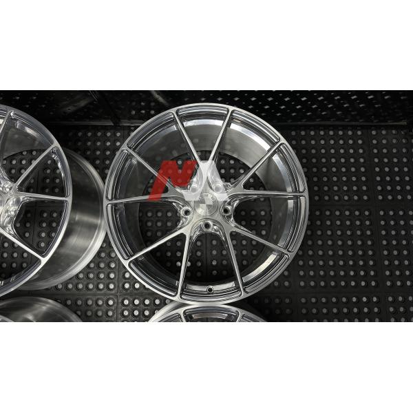 BMW Forged Wheels Polished Silver Brushed Face For F87 F80 F82 F90 M2 M3 M4 M5