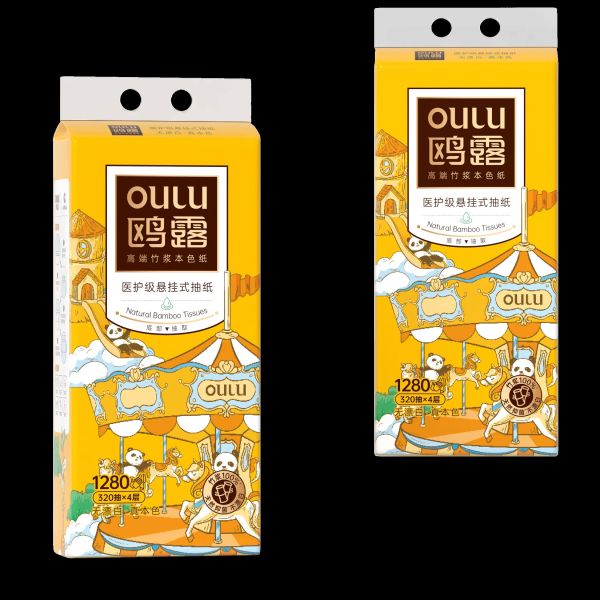 High Quality Customized Large Toilet Paper Bag Household Hanging Design Bottom Extraction Quality Assured for Facial Tissues