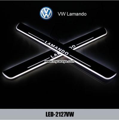 Volkswagen VW Lamando car parts retrofit LED moving lights car door scuff