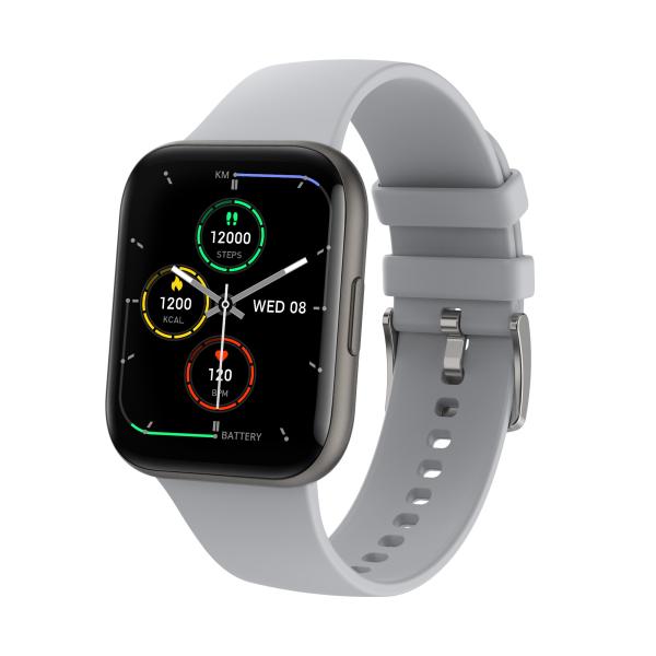 coração Rate Monitor ROHS do tempo real do Smart Watch do tela táctil de 200mAh 1.7in