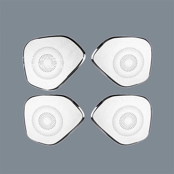 Grilles de haut-parleurs automobiles personnalisés en acier inoxydable micro-perforé