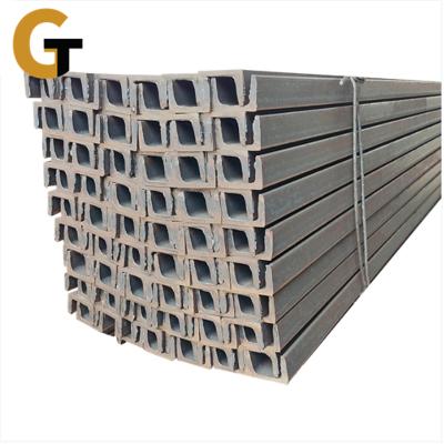 ASTM / JIS Standard Steel Profile Section In U/C Shape Of Q195/Q235/Q345 Grade