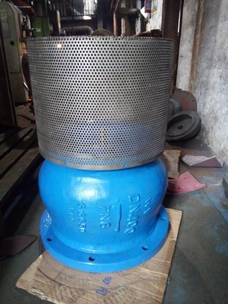 Cast Ductile Iron Flanged Foot Valve with check type structure PN10 PN16