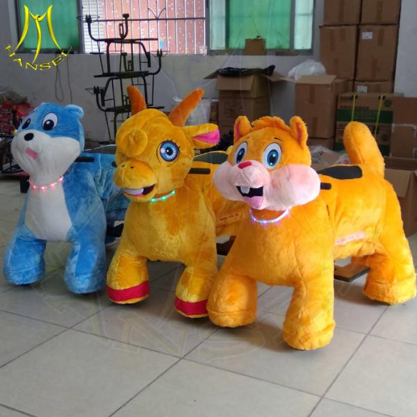 Hansel battery operated walking stuffed animal electronic plush toy rides
