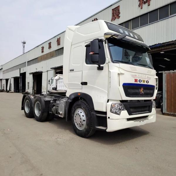 Second Hand HOWO T7H 6X4 EURO 5 Tractor Truck Head Sinotruck Tractor Units 540hp