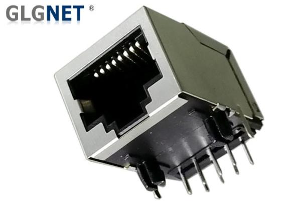 Copper Alloy RJ45 8P8C Modular Connector Jacks With Integrated Transformer