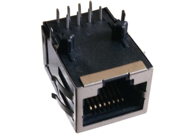 Cartão-matriz protegido RJ-001 da Aba-para baixo ATMEGA88-15AT ATX dos conectores Rj45
