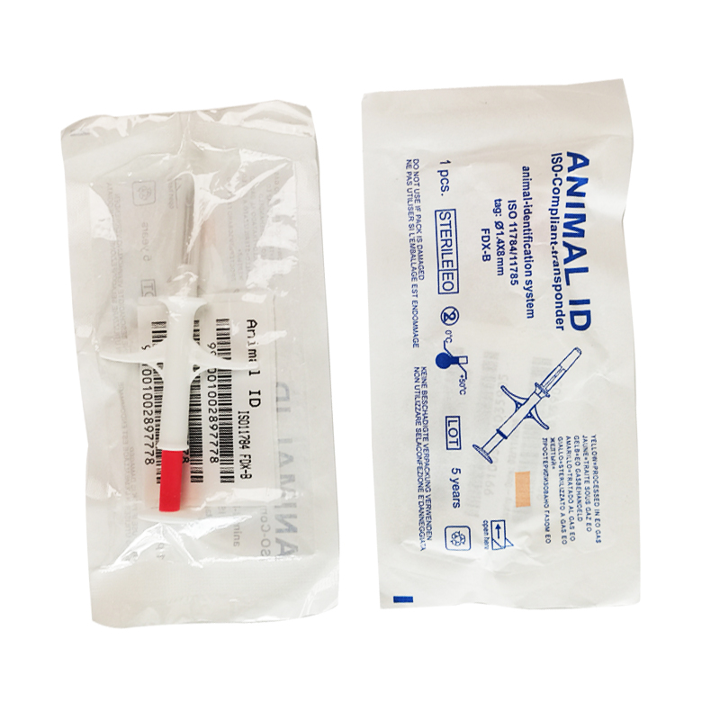 ICAR Certificated FOFIA RFID 134.2kHz Animal Microchip FDX/EM4305 Chip IP67 Waterproof for Pet Injection Plastic