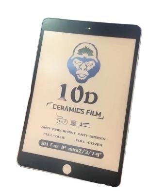 10D Clear Ceramic Phone Glass Protector For Ipad Pro 12.9 2018