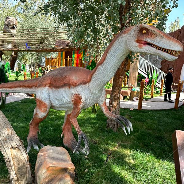 Robotic Real Animatronics Dinosaurs Waterproof For Restaurant / Hotel