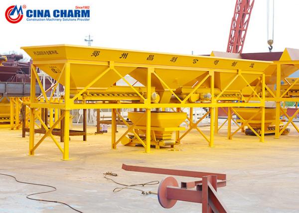 Máquina de tratamento por lotes concreta agregada do funil de areia Pld800 48m3/h