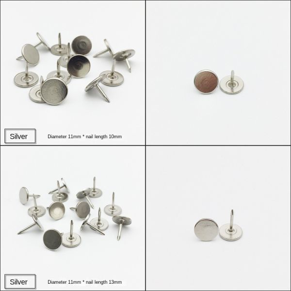 Sofa Industry Nail Furniture Decorative Nails Silver Flat Head Upholstery Pins Decorative Pushpin Furniture Sofa Pins