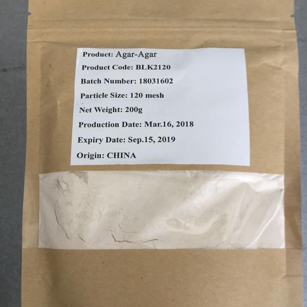 Food Additive Agar Agar CAS 9002-18-0 Formula C12h18o9 N with CAS Registry Number 9002-18-0