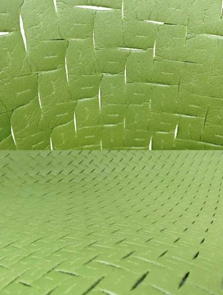 Soccer / Hockey / Rugby Field Shock Pad Cutting Style Design Water Resistance Excellent Shock Absorption