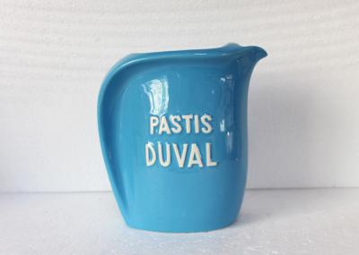 Ceramic Blue Hall Water Pitcher Dolomite Milk Jug for Drinking Customized size