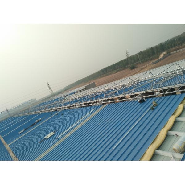 Construcción de edificios industriales con estructura prefabricada de acero