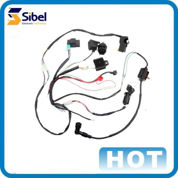 ODM OEM Racing Motorcycles Mopeds ATV Ignition System Wiring Harness with high quality