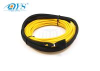 Cabo pre terminado da fibra do PVC 15m de SC/APC 12cores com olhos puxando
