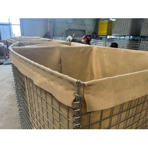 Galvanized Sand Wall Welded Defensive Barrier Explosion Proof Cage Flood Defense Gabion Blast Wall Geotextile Bastion Barriers