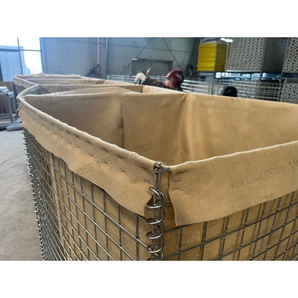 Galvanized Sand Wall Welded Defensive Barrier Explosion Proof Cage Flood Defense Gabion Blast Wall Geotextile Bastion Barriers