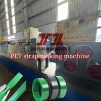 260kg/H PET strap making machine with 5000L pre-drying barrel and PLC control system