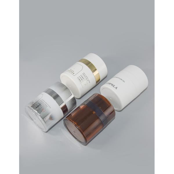 Pot privé d'air de soin personnel avec Matte Silver Collar 15g 30g 50g