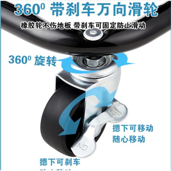 Removable 3 Layers 87cm Height Metal Trolley Cart For Bathroom