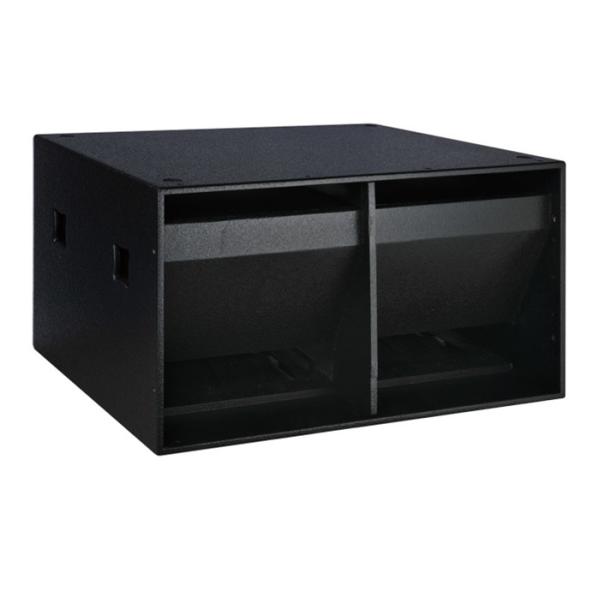 Bass Bin Speakers With Subwoofer 2000 Watt , Line Array Subwoofer Dj Sound Equipment