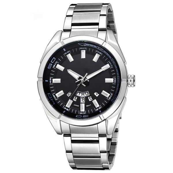 YHSK-074  OEM Stainless Steel Quartz Watch Waterproof Solid Band 47mm