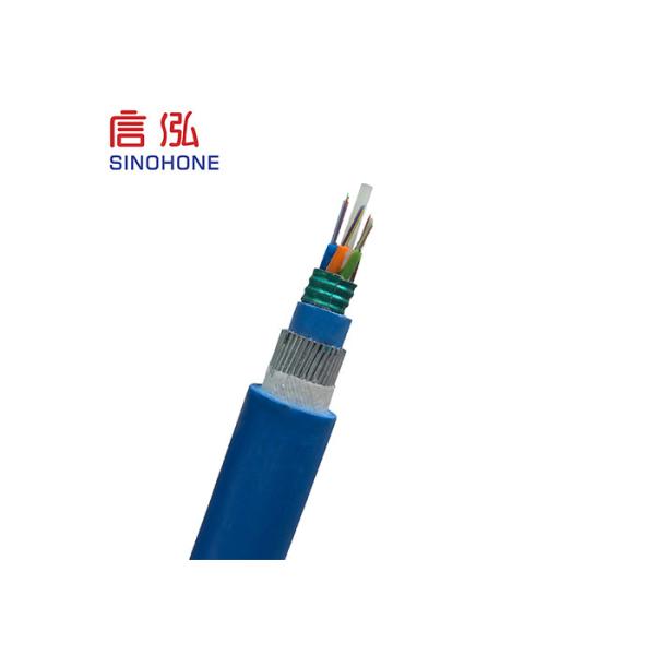 Underwater Armored Fiber Optic Cable With 4 12 24 48 72 144 288 Core G652 Fiber