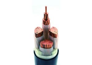 0.6/1 kVの銅のコンダクター3の中心+地球XLPEは送電線を絶縁しました