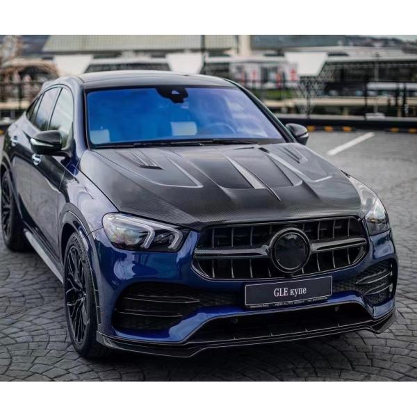 Nouveau produit Capot en fibre de carbone pour Mercedes GLE Coupé GLE Couvercle moteur en fibre de carbone Couvercle porte moteur