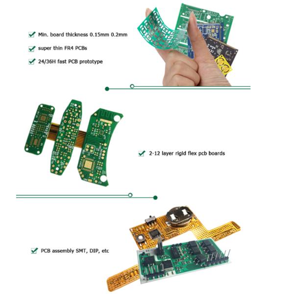 Монтажная плата встали на сторону PCB Wifi слоя SMT TG180 12oz двойная одиночная, который