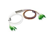 SC ótico LC/APC 1*2 2Way de Corning G657A2 FTTH CTO Box do único modo do divisor do PLC de 1X2 Mini Fibre
