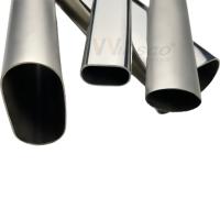 Aisi 201 taille ovale de tuyau d'ellipse de balustrade d'escalier d'Inox de tube de l'acier inoxydable 304 316 a adapté décoratif aux besoins du client