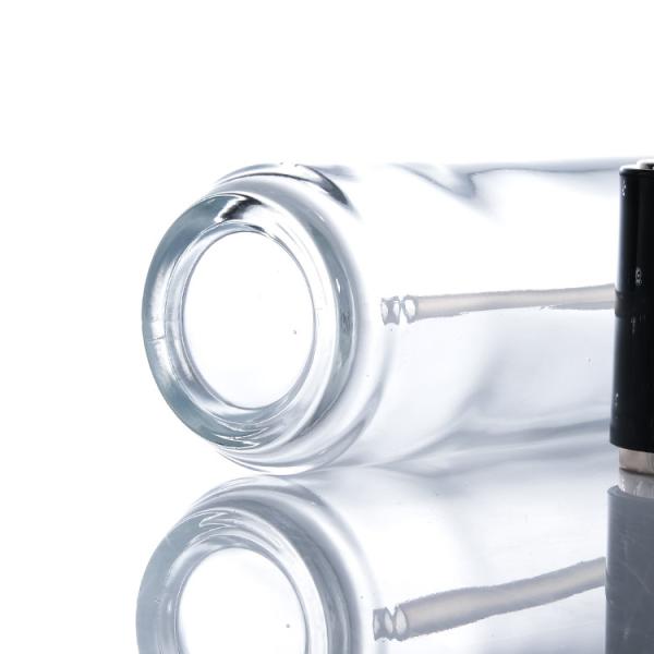 Wholesale Private Label Cosmetic Dropper Bottle Transparent Skincare Set Packaging Lotion Toner Perfume Oil Cream Jar