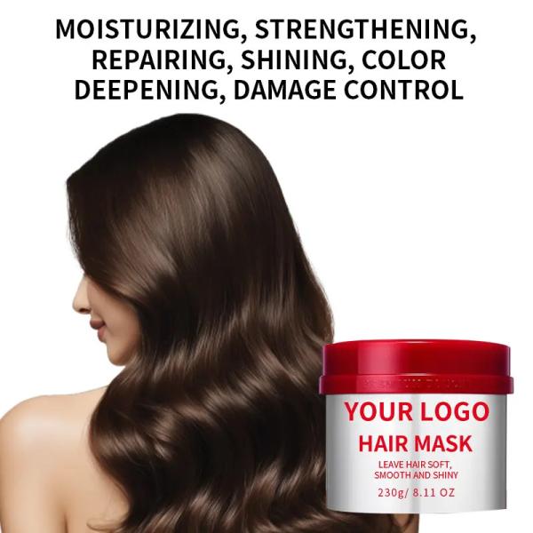 Champú y acondicionador naturales de marca privada para el cuidado del cabello OEM