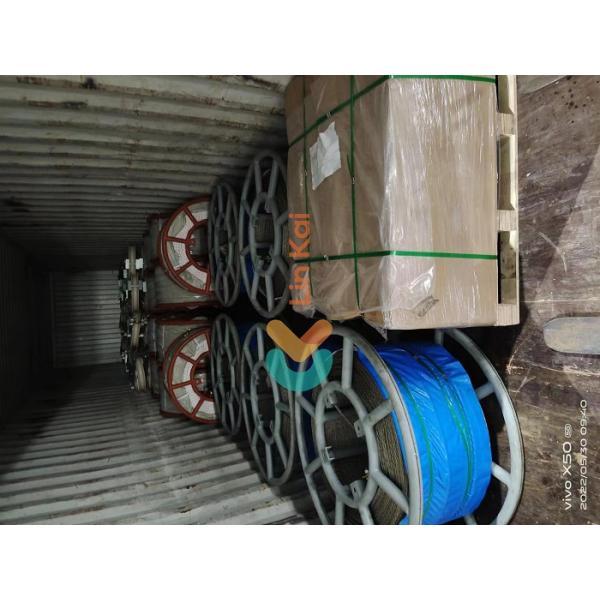 900KN Макс Противокручивающий стальной проволоки веревка 10 мм для натягивания OPGW и заземления проволоки