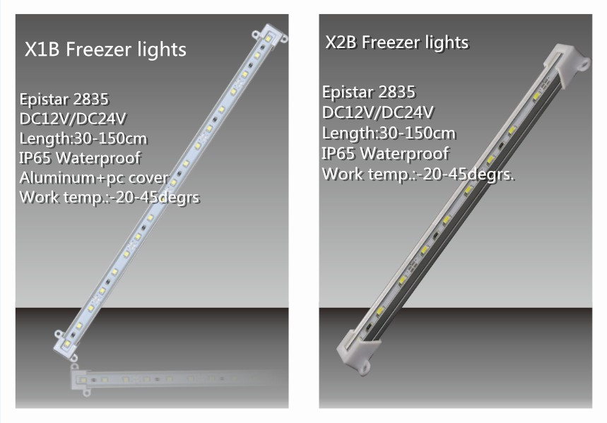 ONN-X2B DC24V Walk In Cooler Light Fixtures IP65 LED Cooler Door Lights