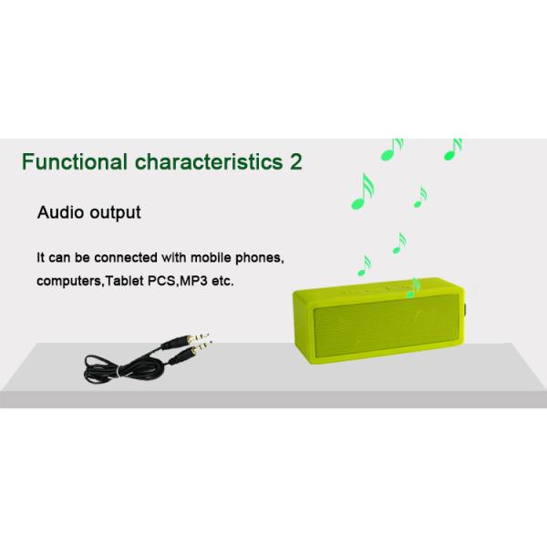 Диктор USB аудио Bluetooth цифров водоустойчивого диктора куба партии SOS BK3.0