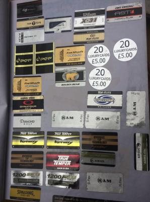 golf label ,  golf labels ,  golf shaft label,  golf shaft labels , golf tag