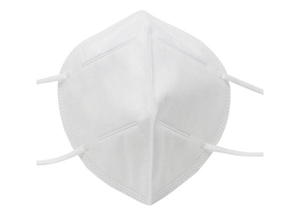Tamanho protetor 21.15.5CM da máscara Kn95 Fpp2 do respirador da poeira descartável da tela