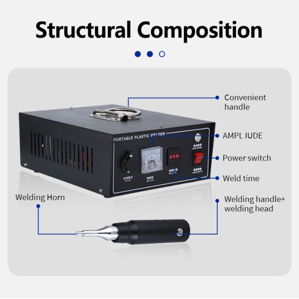 35kHz Portable Ultrasonic Welding Machine For Plastic Auto Parts Modification