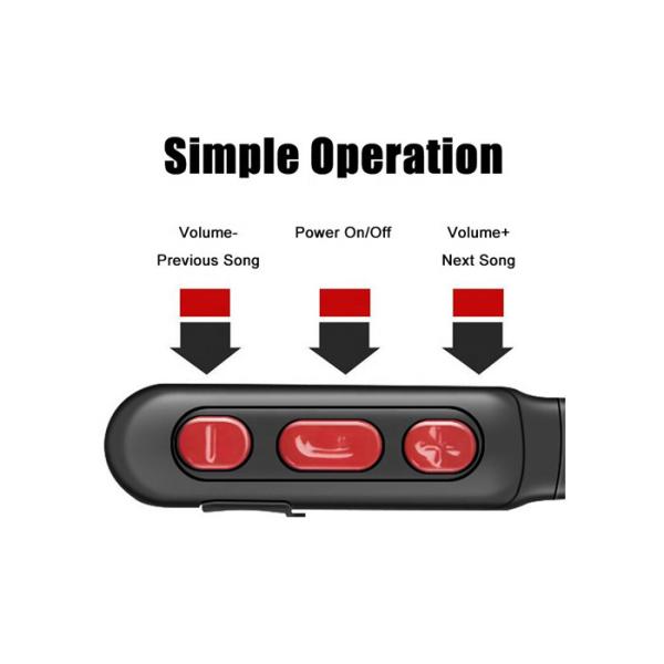 Durable In Ear Sports Earphones , 150H Standby Wireless Earbuds For Running